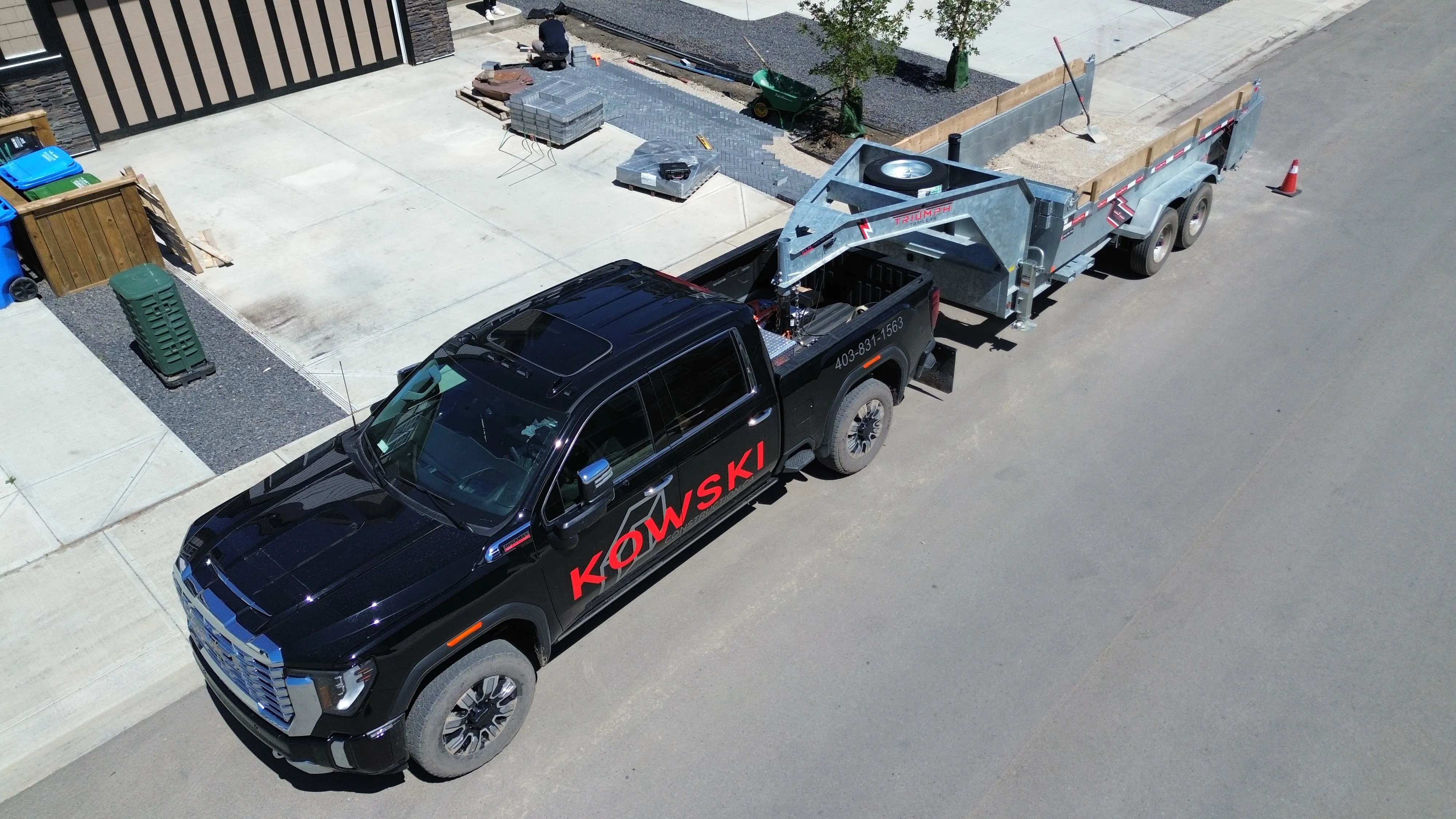Kowski Construction Service Areas Map